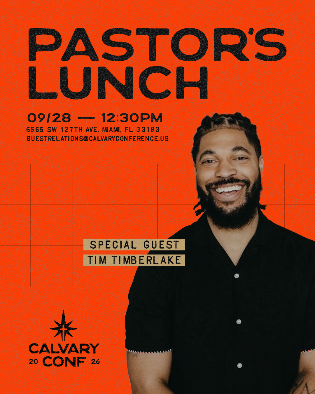 Calvary Conference 2026 | Pastor's Lunch
